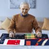 Assistex Fidget Blanket for Adults with Dementia - Calming Activities and Memory Games for Seniors- Sensory Mat- Guide Book - Aids Products for Elderly Patients - Gift Toys for People with Alzheimers - Image 8