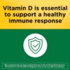 Nature Made Vitamin D3 1000 IU (25 mcg), Dietary Supplement for Bone, Teeth, Muscle and Immune Health Support, 100 Softgels, 100 Day Supply - Image 3