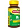 Nature Made Vitamin D3 1000 IU (25 mcg), Dietary Supplement for Bone, Teeth, Muscle and Immune Health Support, 100 Softgels, 100 Day Supply - Image 9