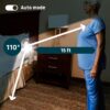 Lunderg Bed Rails for Elderly Adults Safety - with Motion Light & Non-Slip Handle - Bed Railings for Seniors & Surgery Patients - The Bed Cane Fits Any Bed & Makes Getting in & Out of Bed Much Easier - Image 3